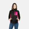 ACTIVIDAD Izas Trekking | Chaqueta Polar De Punto Negro Fucsia Mujer Humbo W