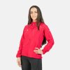 ACTIVIDAD Izas Activewear | Chaqueta De Running Roja Mujer Isona Ii