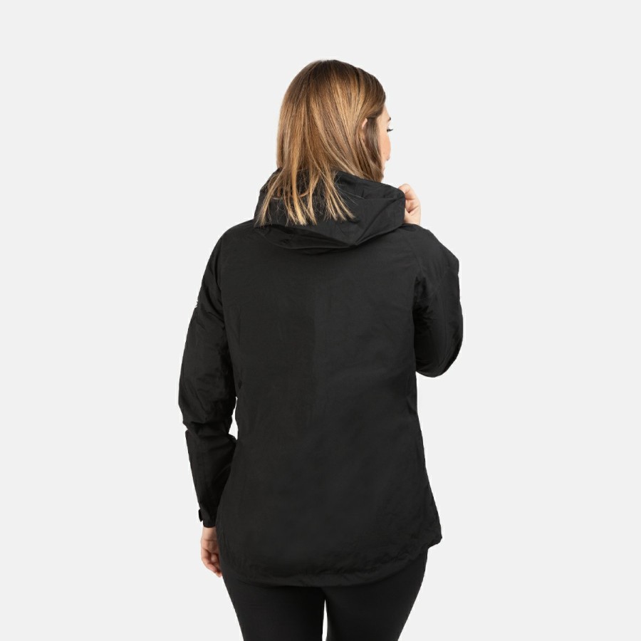 ACTIVIDAD Izas Rainwear | Chaqueta Impermeable Mujer Negra Karako W