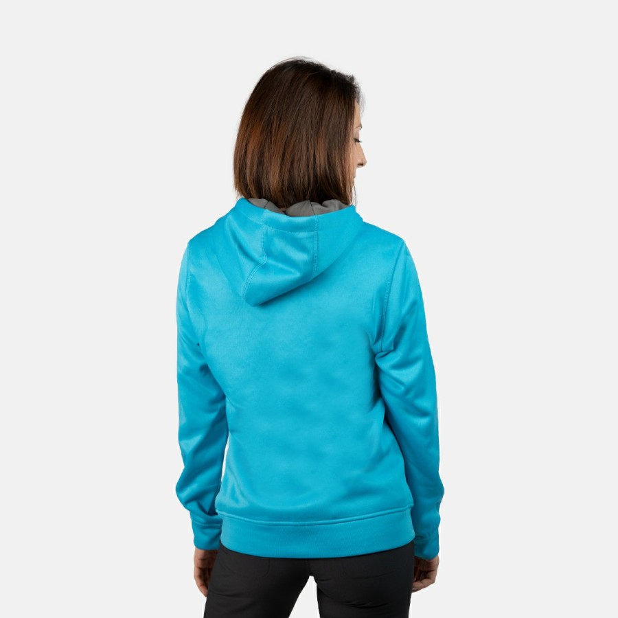 ACTIVIDAD Izas Trekking | Chaqueta Con Capucha Mujer Turquesa Duero W Jacket