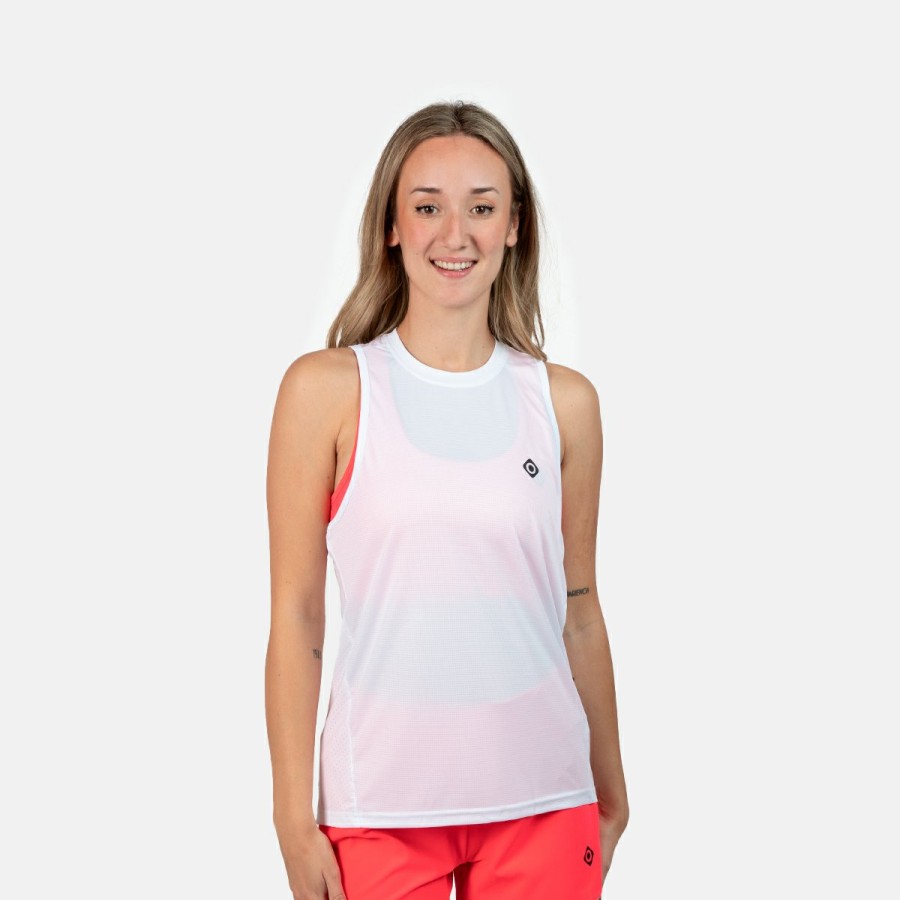 ACTIVIDAD Izas Activewear | Camiseta De Tirantes Blanca Mujer Orly Tt W