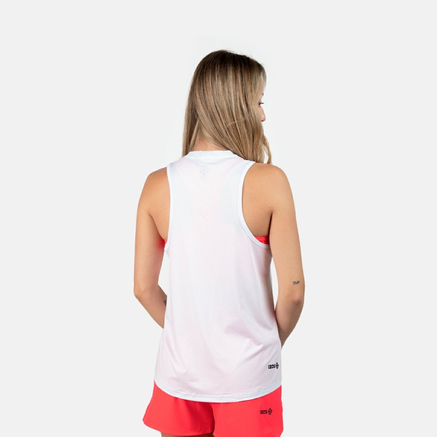 ACTIVIDAD Izas Activewear | Camiseta De Tirantes Blanca Mujer Orly Tt W