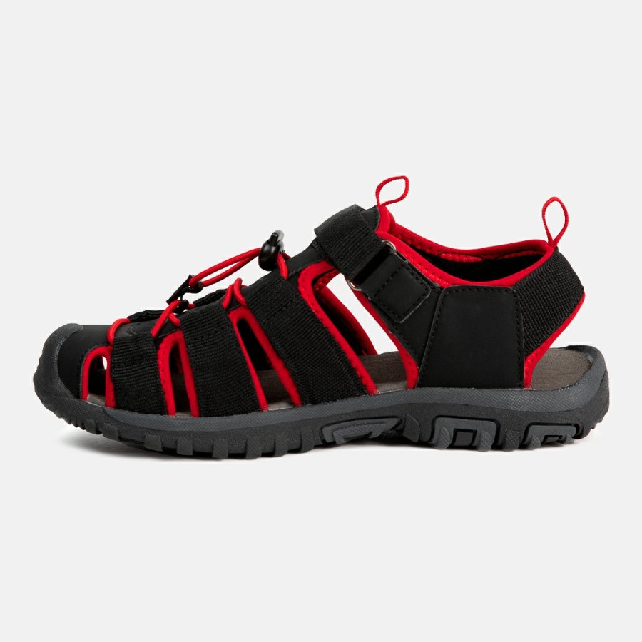 ZAPATOS Izas Sandalias | Sandalias Nino Negro Y Rojo Frosty Ii Kids