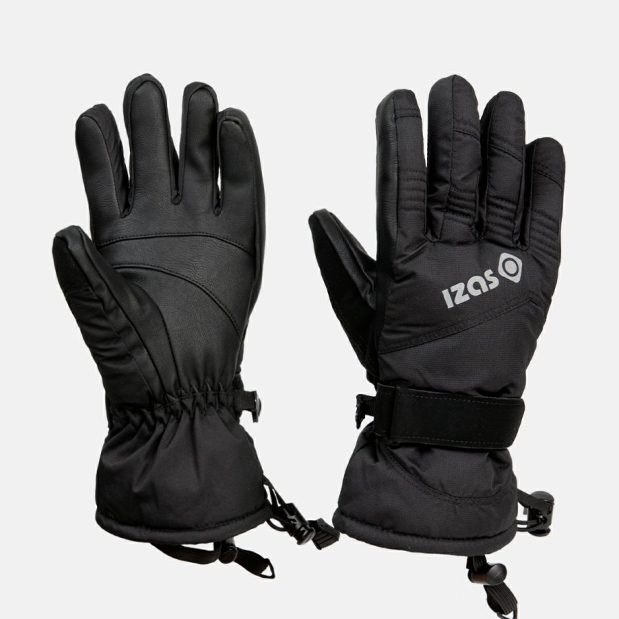 ACCESORIOS Izas Skiwear | Guantes Unisex Negro Snowy