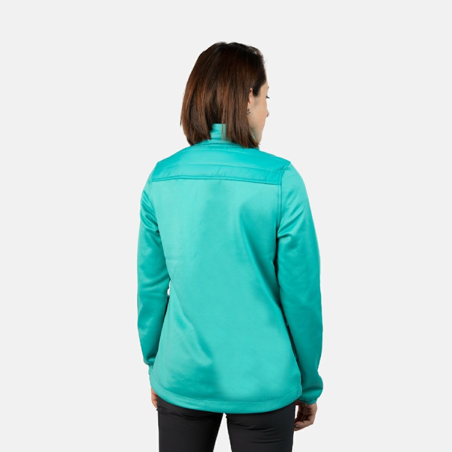 MUJER Izas Chaquetas de fibra | Chaqueta Polar Con Fibra Verde Pano W