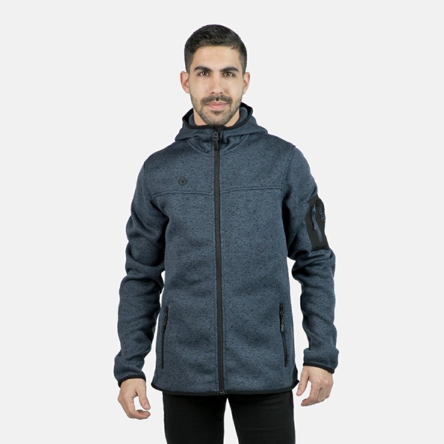 HOMBRE Izas Polares | Chaqueta Polar Azul Marino Hombre Alder M