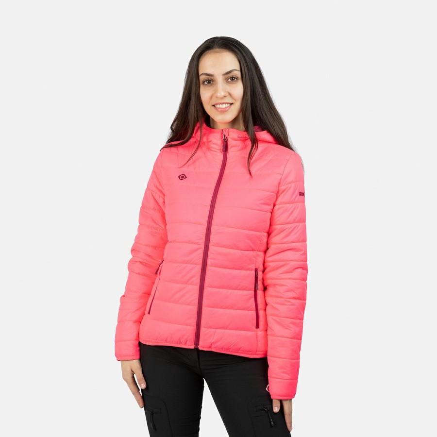 ACTIVIDAD Izas Trekking | Chaqueta De Fibra Rosa Mujer Sindu W