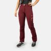 ACTIVIDAD Izas Trekking | Pantalon De Montana Rojo Mujer Invierno Chamonix W Fw