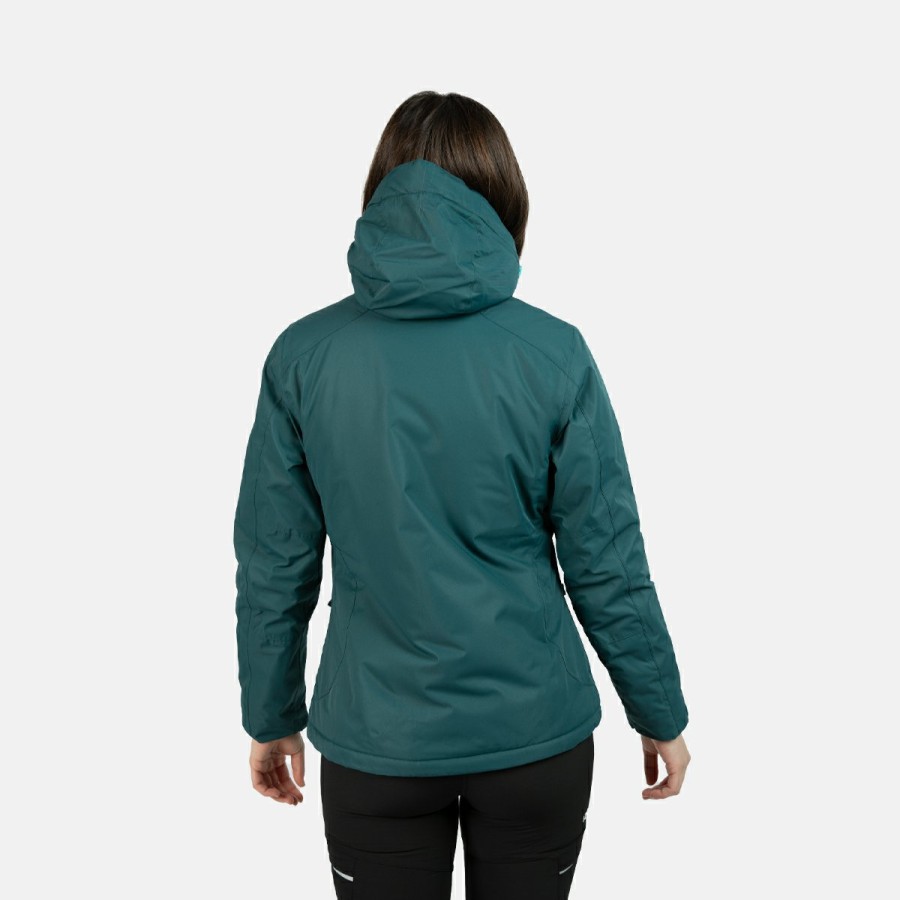 ACTIVIDAD Izas Trekking | Chaqueta Fibra Verde Azulado Mujer Naluns W