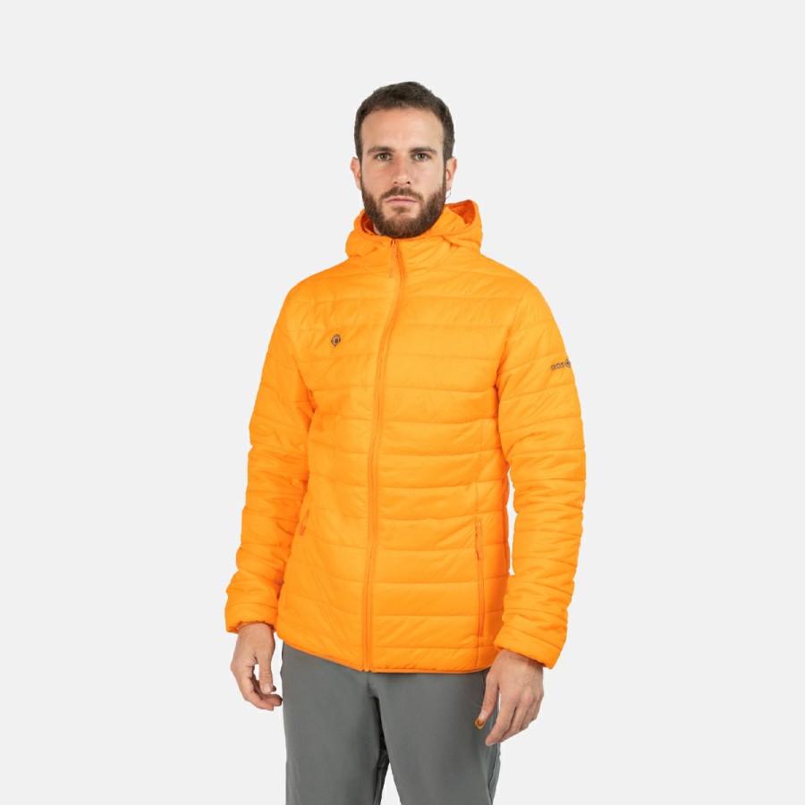 HOMBRE Izas Chaquetas de pluma & rellenas | Chaqueta De Fibra Naranja Hombre Sindu M