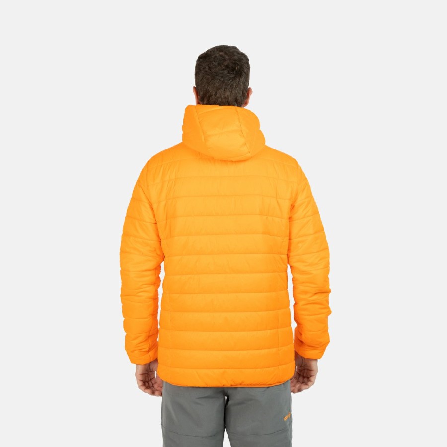 HOMBRE Izas Chaquetas de pluma & rellenas | Chaqueta De Fibra Naranja Hombre Sindu M