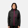 ACTIVIDAD Izas Trekking | Chaqueta Softshell Negro Mujer Minto W