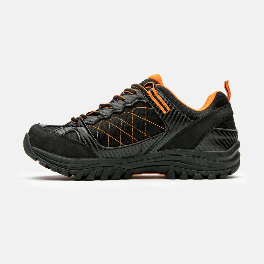 ACTIVIDAD Izas Rainwear | Zapatillas Trekking Unisex Negro Y Naranja Nilsen