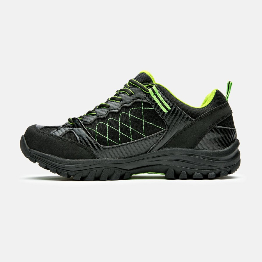 ACTIVIDAD Izas Rainwear | Zapatillas Trekking Unisex Negro Y Verde Nilsen