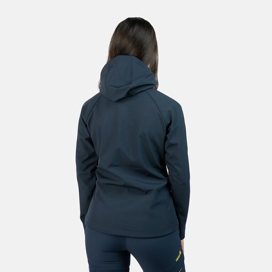 MUJER Izas Softshell | Chaqueta Softshell Azul Oscuro Mujer Stratus W