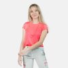 ACTIVIDAD Izas Activewear | Camiseta De Manga Corta Rosa Mujer Creus W