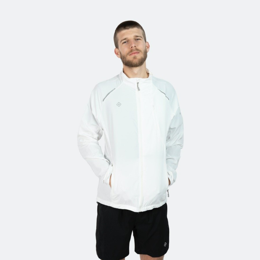 HOMBRE Izas Chaquetas para actividades al aire libre | Chaqueta De Running Blanca Hombre Brezel Ii