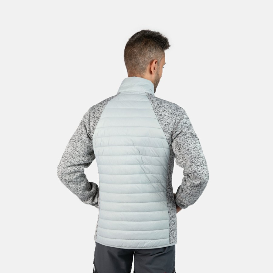 ACTIVIDAD Izas Trekking | Chaqueta Polar De Fibra Para Hombre Gris Noya M S/C