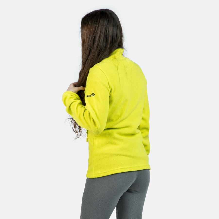 ACTIVIDAD Izas Trekking | Chaqueta Forro Polar Amarillo Oscuro Mujer Padru W