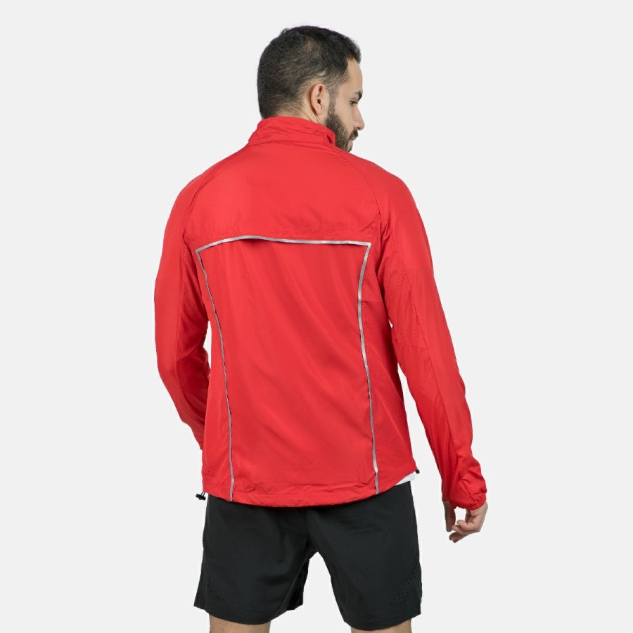 HOMBRE Izas Chaquetas para actividades al aire libre | Chaqueta De Running Rojo Hombre Brezel Ii