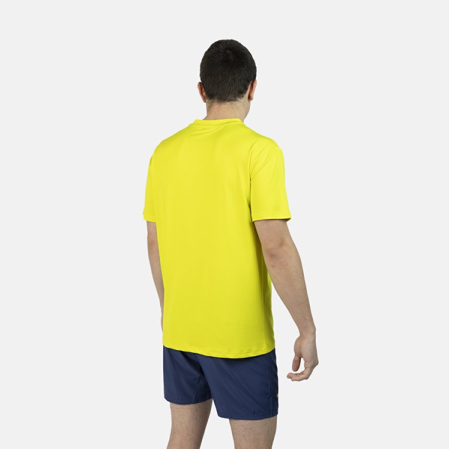 ACTIVIDAD Izas Trekking | Camiseta Deportiva Amarilla Y Azul Hombre Harper Ii