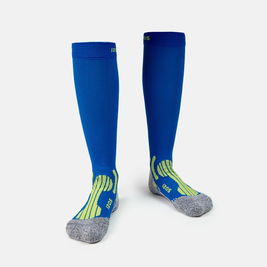 ACCESORIOS Izas Activewear | Calcetines De Compresion Para Ski Azules Cuneo V3