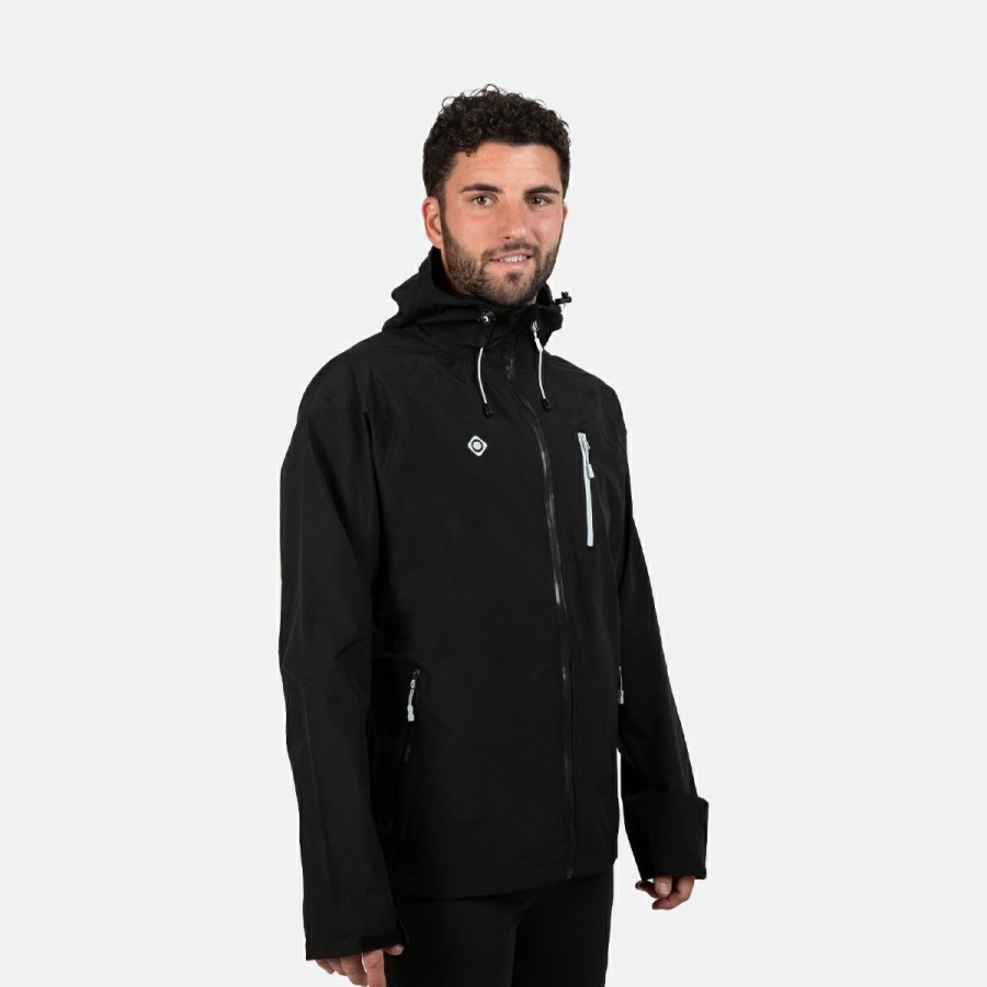 HOMBRE Izas Chaquetas impermeables | Chaqueta Impermeable Hombre Negra Karako M