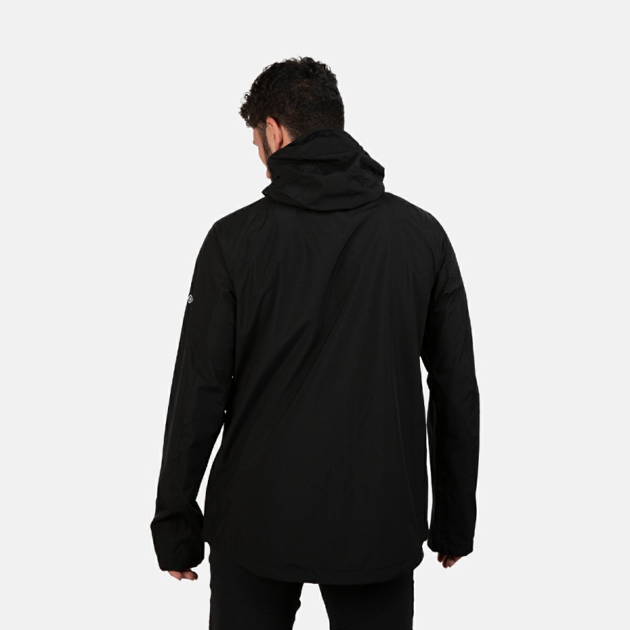 HOMBRE Izas Chaquetas impermeables | Chaqueta Impermeable Hombre Negra Karako M