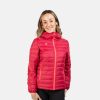 ACTIVIDAD Izas Trekking | Chaqueta De Pluma Roja Con Capucha Mujer Florenz W