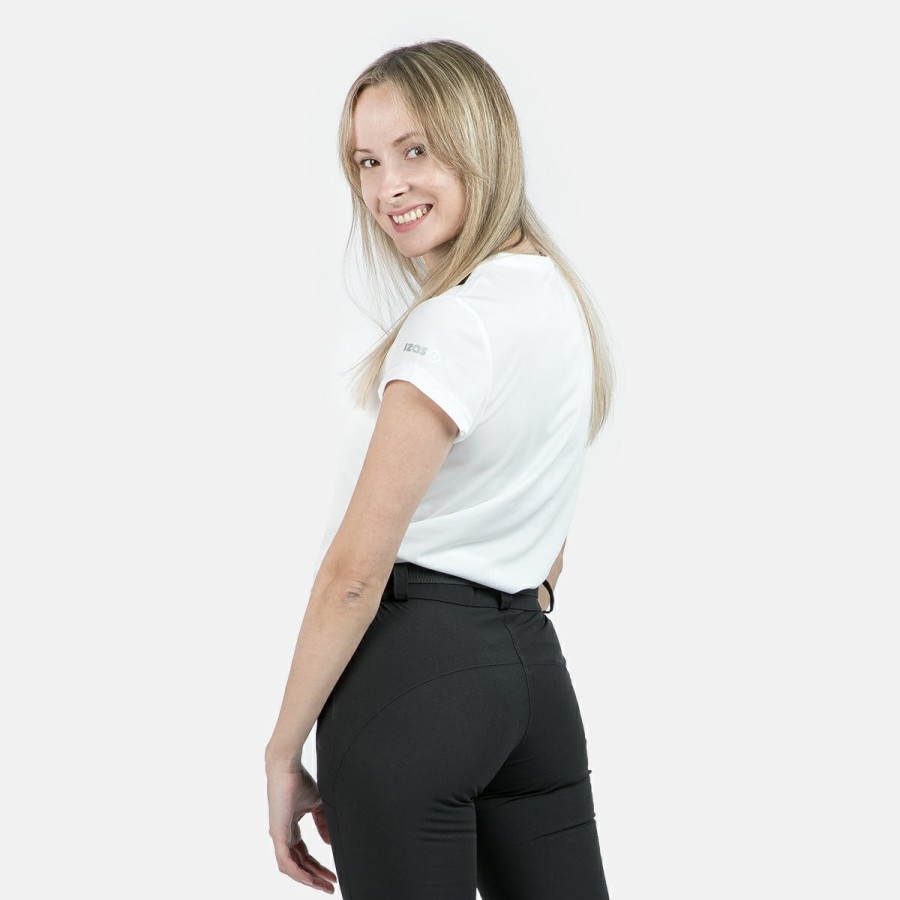 ACTIVIDAD Izas Activewear | Camiseta De Manga Corta Blanca Mujer Creus W