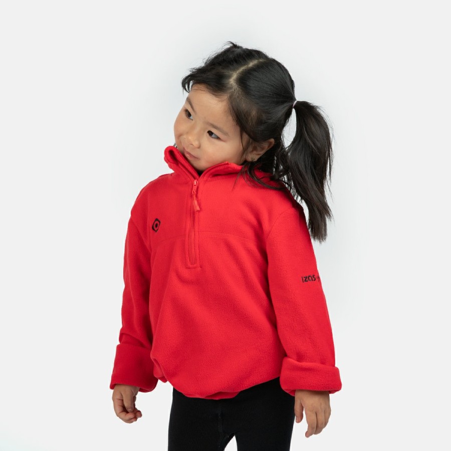 NIÑOS Izas Camisetas & Capas intermedias | Forro Polar Rojo Ninos Sutton K