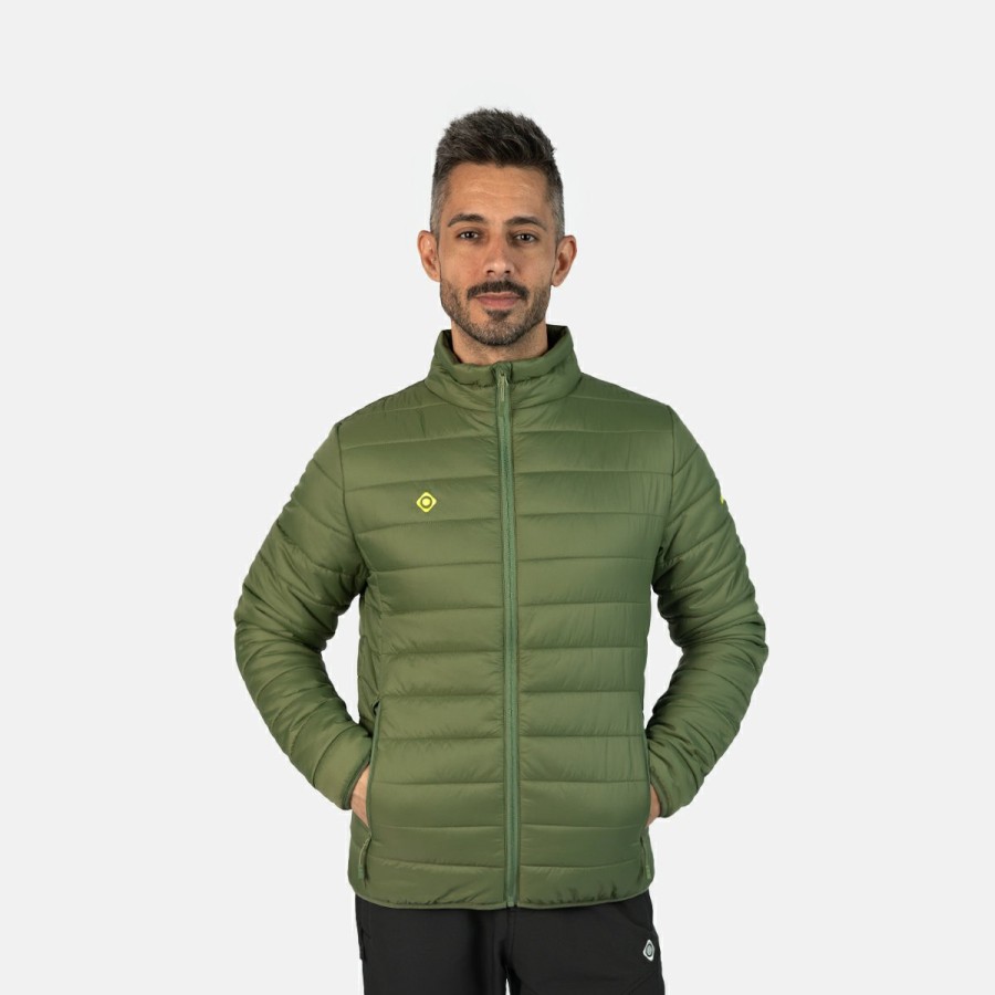 ACTIVIDAD Izas Trekking | Chaqueta Fibra Verde Caki Hombre Nasser M