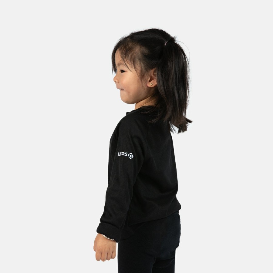 NIÑOS Izas Camisetas & Capas intermedias | Camiseta Termica Ninos Negro Nelion K