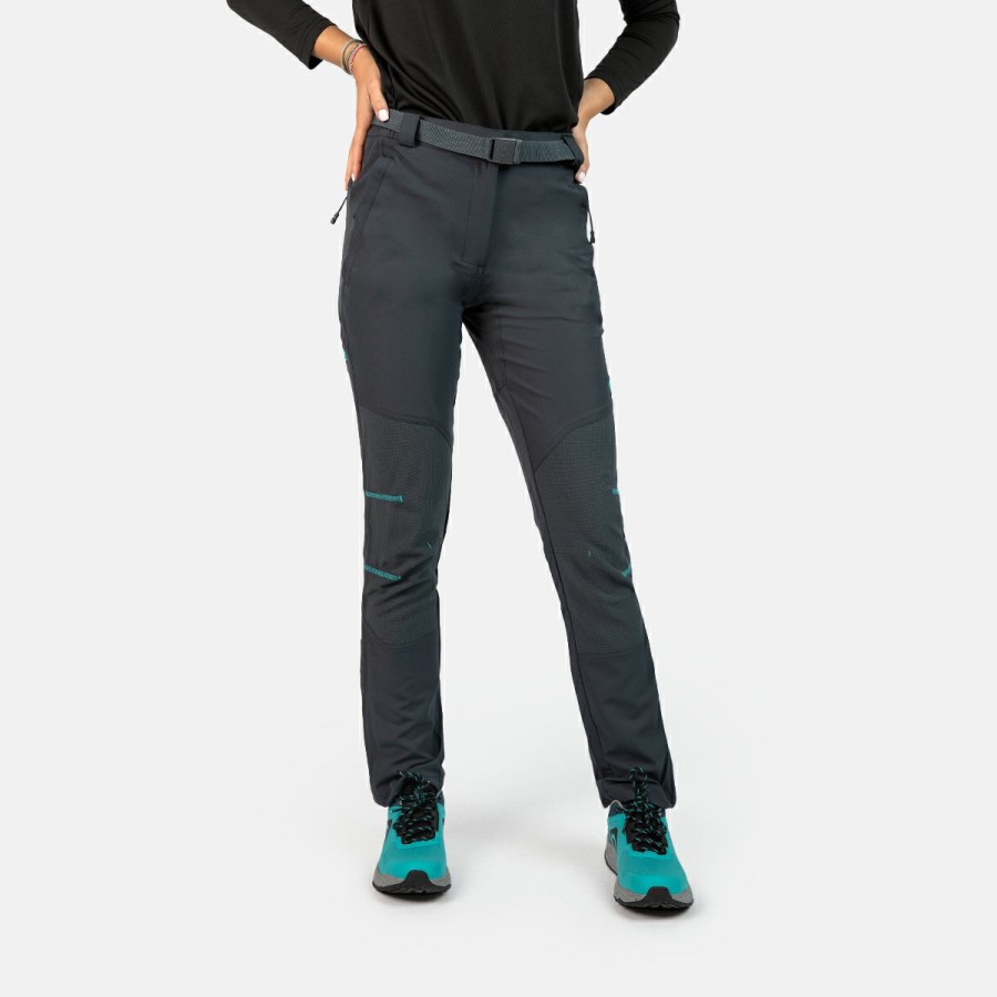 ACTIVIDAD Izas Trekking | Pantalon De Montana Gris Mujer Aletch W