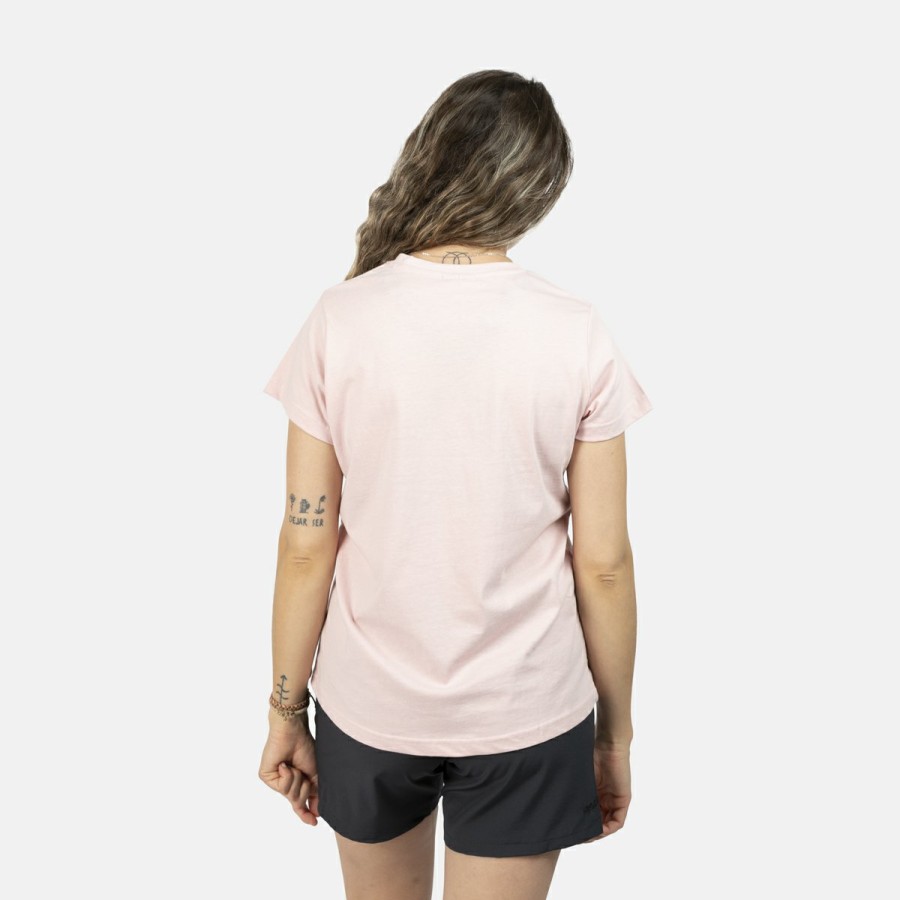 ACTIVIDAD Izas Trekking | Camiseta Mujer Rosa Moran W