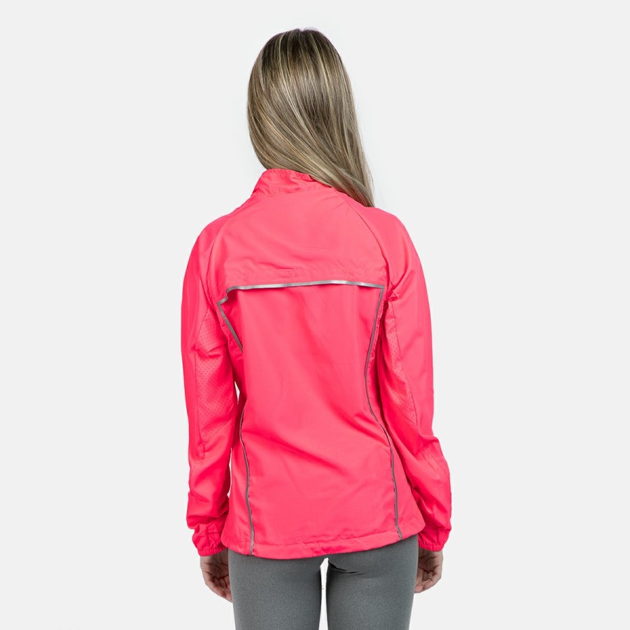 ACTIVIDAD Izas Activewear | Chaqueta De Running Rosa Mujer Isona Ii