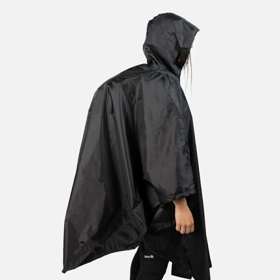 ACTIVIDAD Izas Rainwear | Capa Impermeable Unisex Negra Rivas