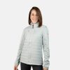 MUJER Izas Chaquetas de fibra | Chaqueta Polar Con Fibra Gris Y Rosa Pano W