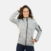 ACTIVIDAD Izas Trekking | Chaqueta Polar Blanca Mujer Alder W