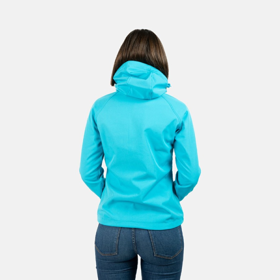 ACTIVIDAD Izas Trekking | Chaqueta Softshell Turquesa Mujer Stratus W