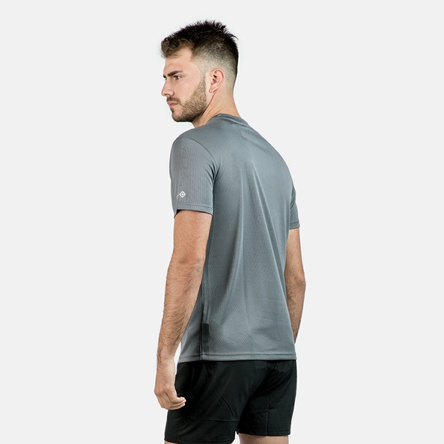 ACTIVIDAD Izas Activewear | Camiseta De Manga Corta Gris Hombre Creus M