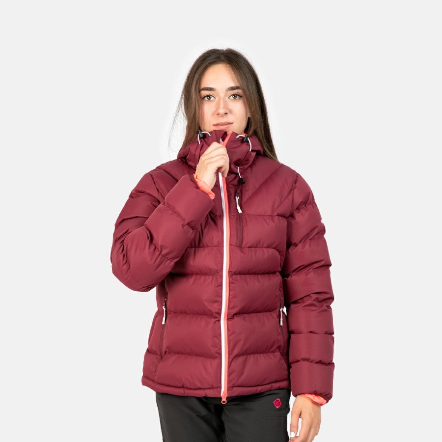 ACTIVIDAD Izas Trekking | Chaqueta De Fibra Roja Y Rosa Para Mujer Ampriu W