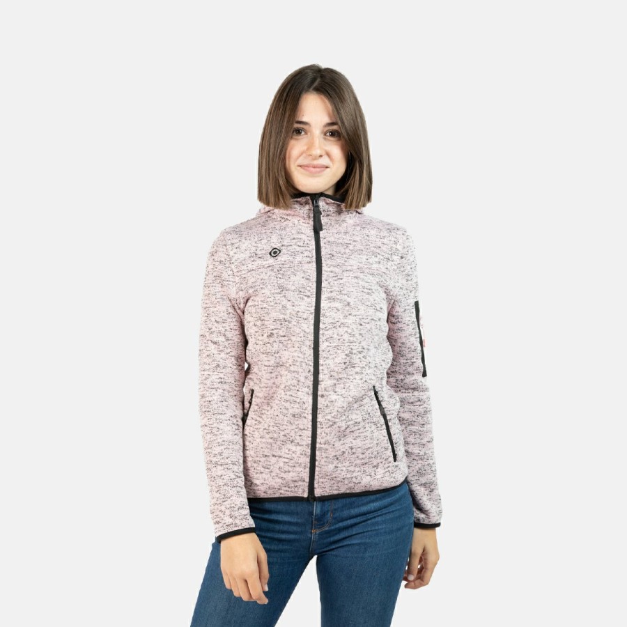 MUJER Izas Polares | Chaqueta Polar Rosa Mujer Alder W