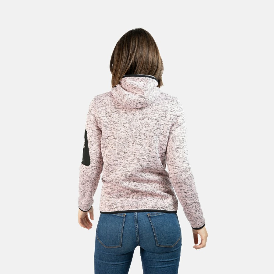 MUJER Izas Polares | Chaqueta Polar Rosa Mujer Alder W