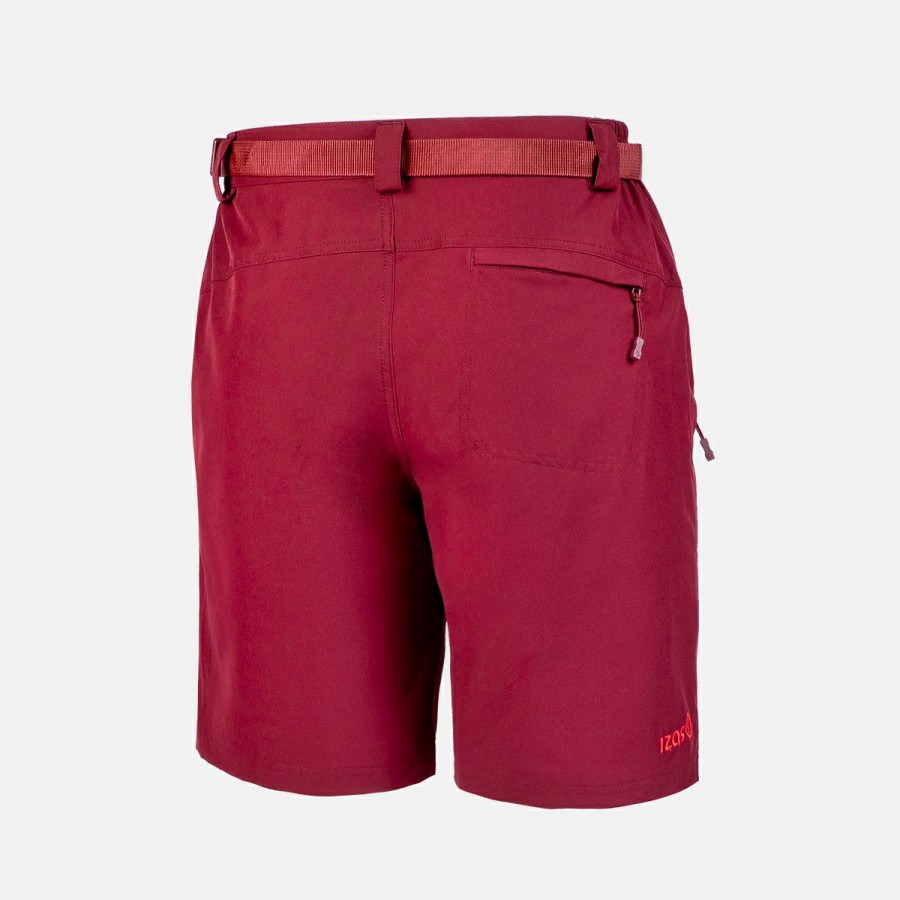 ACTIVIDAD Izas Trekking | Pantalon Corto De Montana Rojo Hombre Bear Ii