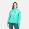 MUJER Izas Softshell | Chaqueta Softshell Verde Stratus W