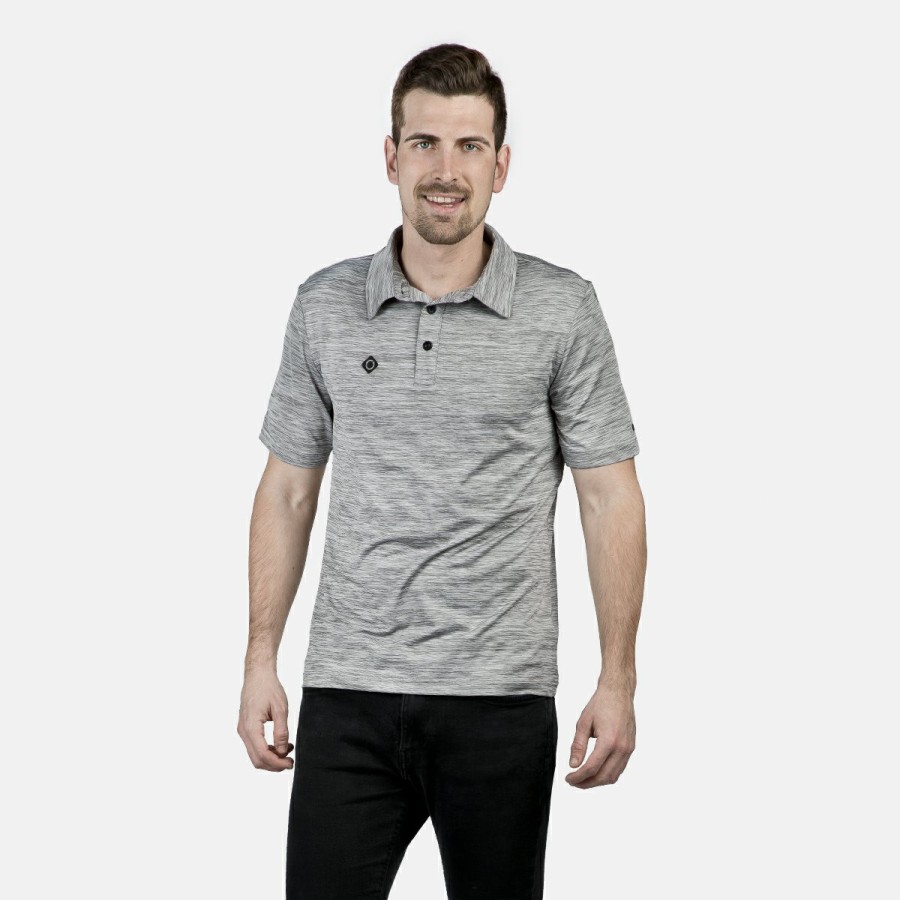 HOMBRE Izas Camisetas & Polos | Polo Hombre Gris Chase