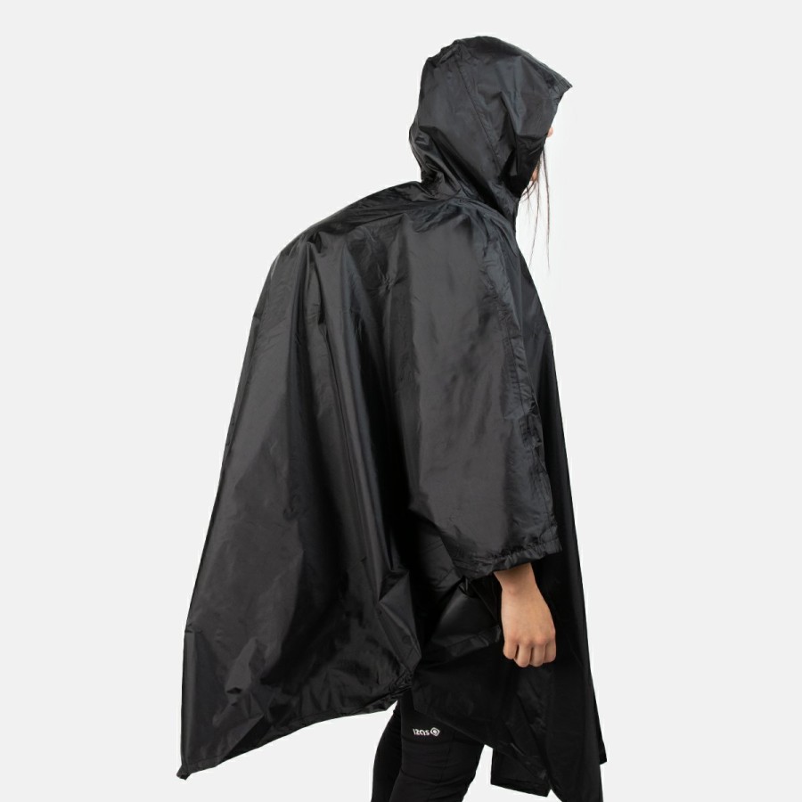 ACTIVIDAD Izas Rainwear | Capa Impermeable Unisex Negra Rivas