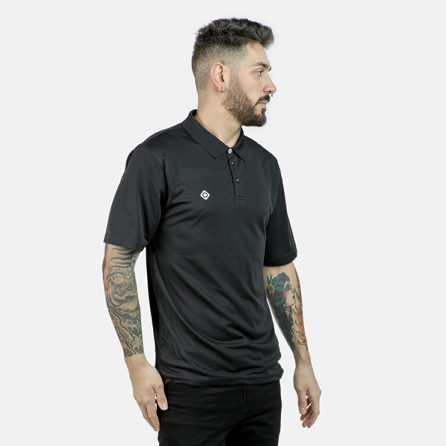 ACTIVIDAD Izas Activewear | Polo Hombre Negro Acay M