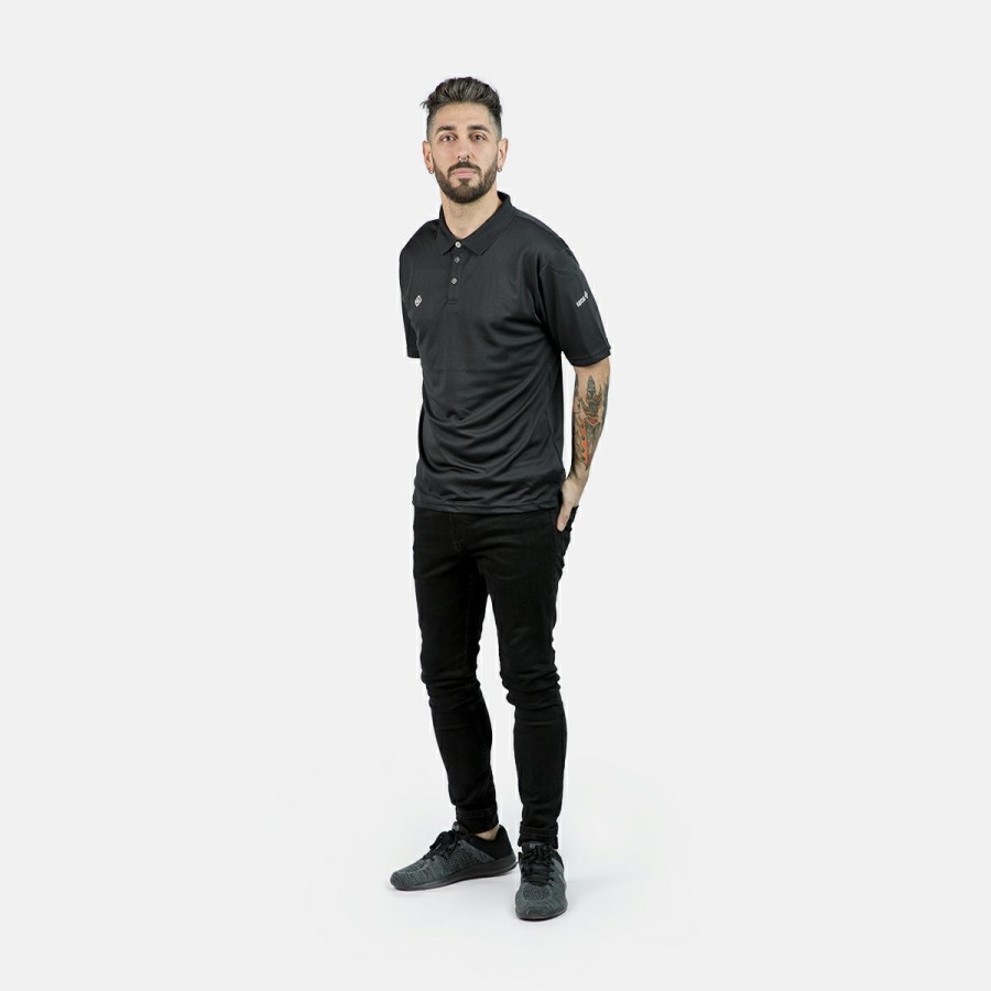 ACTIVIDAD Izas Activewear | Polo Hombre Negro Acay M